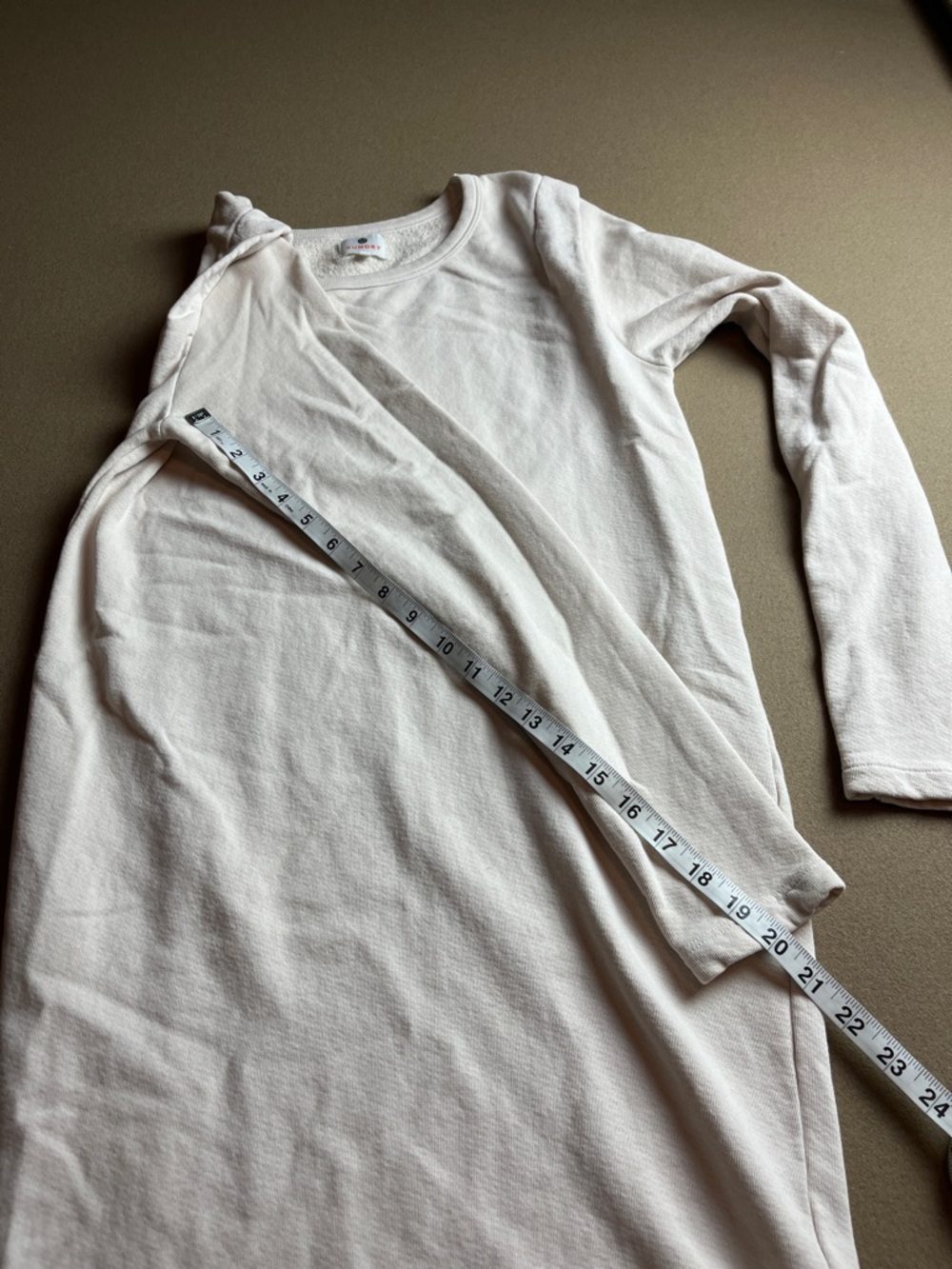 Sundry Long-Sleeve 90's Mini Dress - 1 - Picture 9 of 10